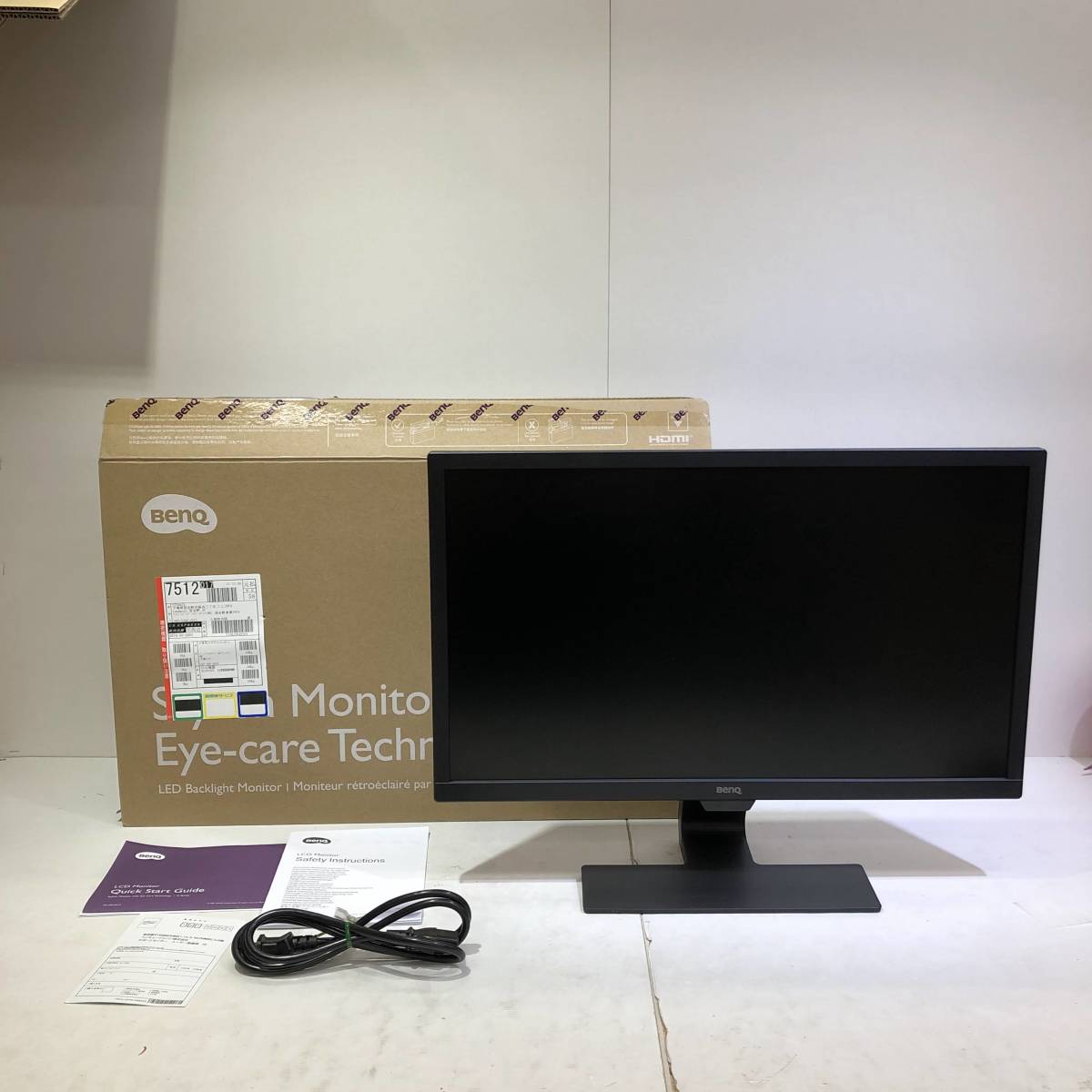 BenQ GL2480 アイケアモニター (24インチ/フルHD/TN/1ms) 【数量は多