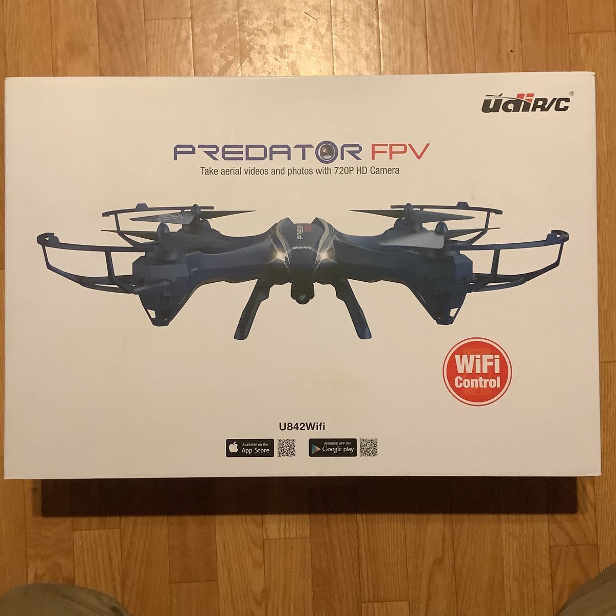 [ドローン]ジャンク udi R/C U842Wifi PREDATOR FPV