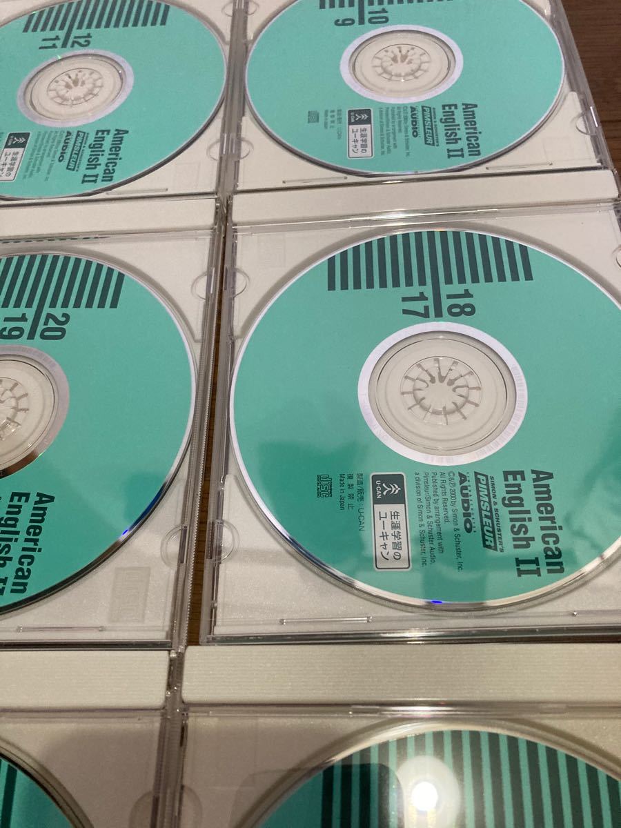 【美品】ピンズラーアメリカ英語II CD全16巻セット U-CAN
