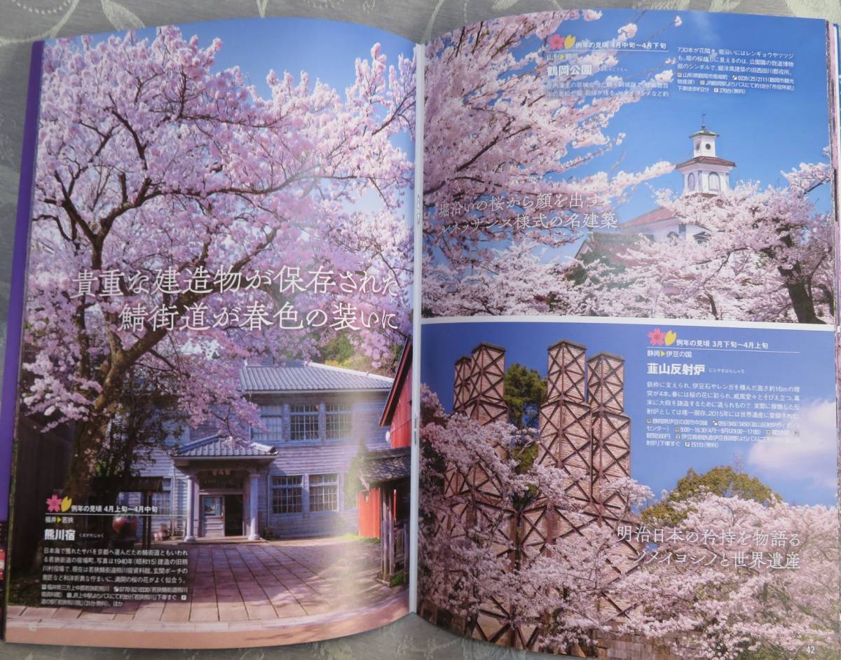 [ once is want to see! Sakura. .. metropolitan area version (2019) ] spring ..! heart .. dream. like ...*..MOOK* Kanto / Tohoku / Hokuriku / Koshinetsu Sakura. name place . guide 