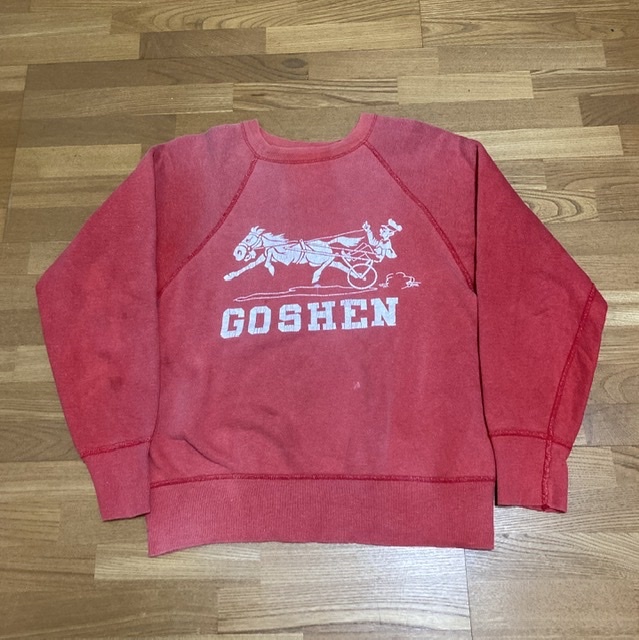 60's Champion ランタグ スウェット フロッキー ヴィンテージ usa製