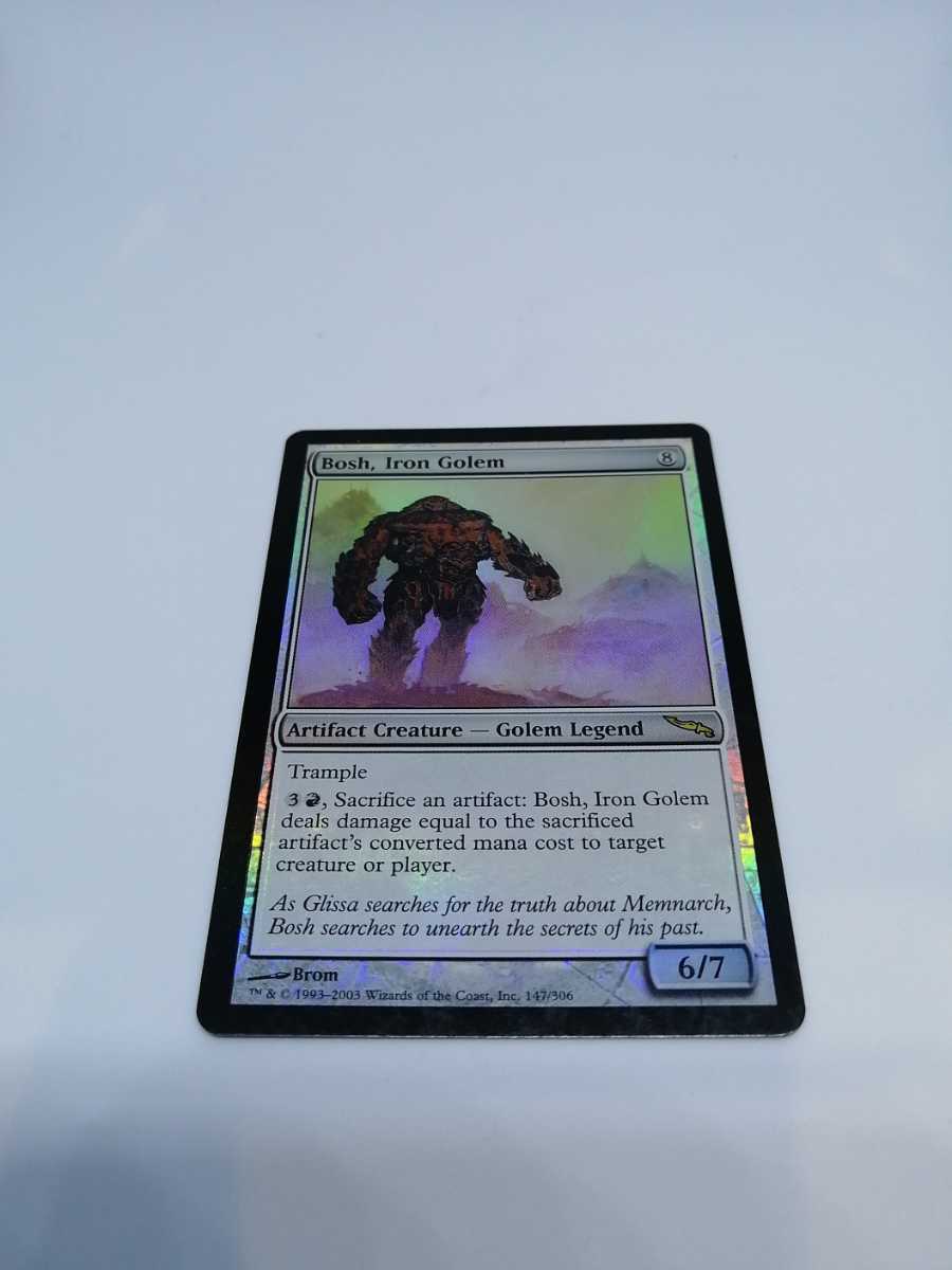 A*I様 MTG 鉄のゴーレム 、ボッシュ 日本語foil フォイル ウルザの塔 Yahoo!オークション - MTG 【EN】【Foil】《鉄のゴーレム