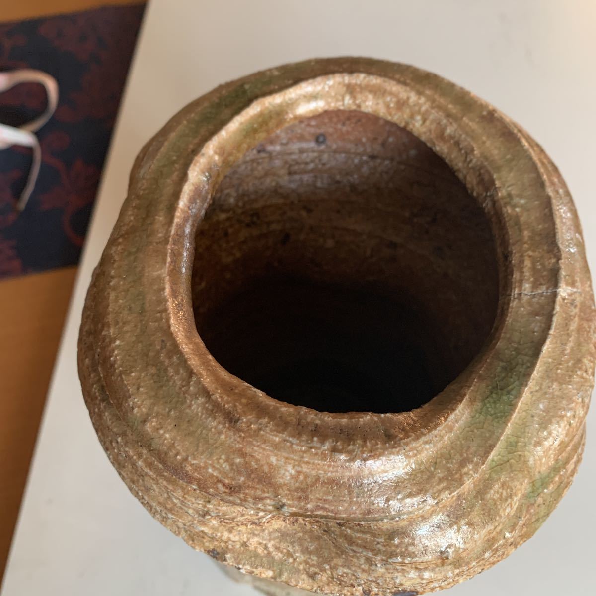伊賀焼 花入 茶道 華道 作家物 伝統工芸品 工芸品 伊賀焼 花入 茶道 華道 作家物 伝統工芸品 工芸品