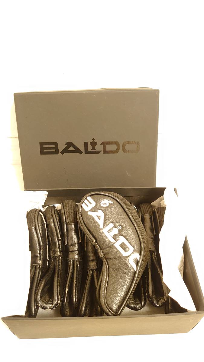 BALDO　バルド　アイアン用　ヘッドカバー　5-P、S、A、X　計9個　化粧箱　包装紙　付き　送料無料_画像1