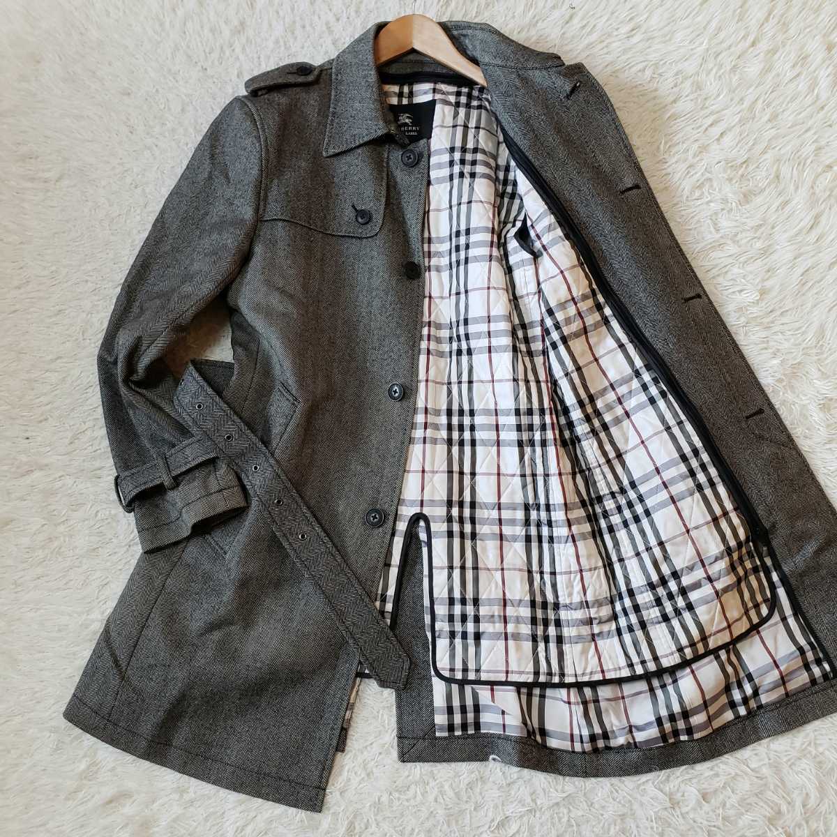 希少サイズL】BURBERRY BLACKLABEL バーバリーブラックレーベル