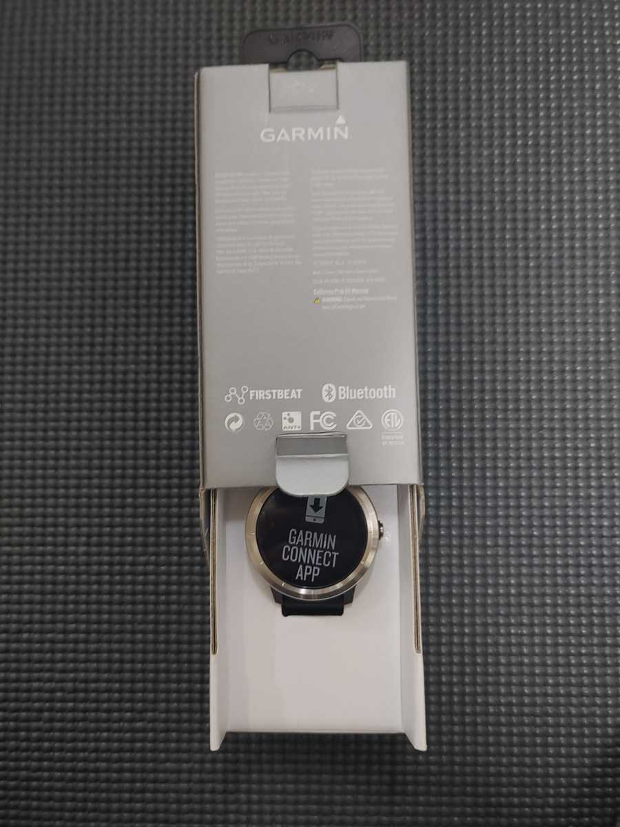 未着用品 US版/GARMIN/ガーミン/スマートウォッチ 時計 GPS アクティブトラッカー 活動量計 vivoactive3 Black stainless GARMIN VIVOACTIVE3 ジャンク ガーミン