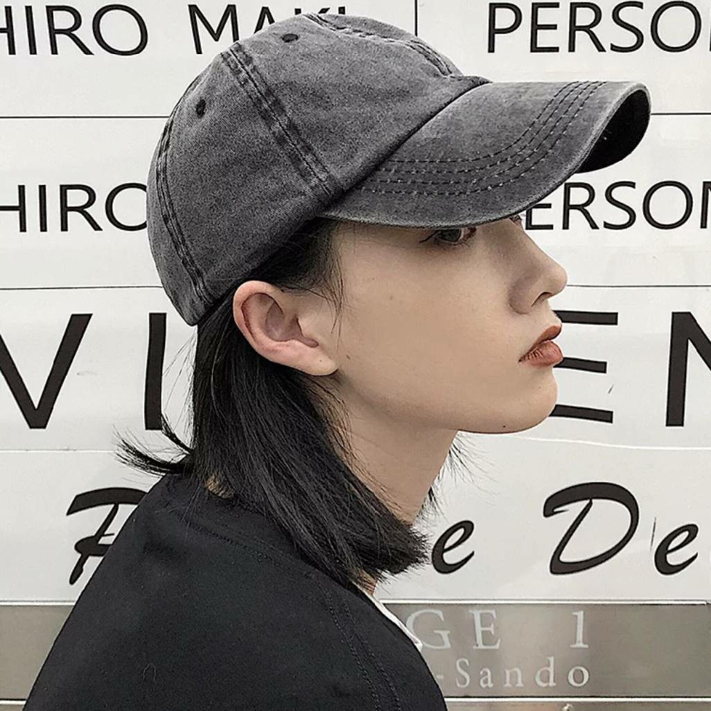 メンズ レディース キャップ 帽子 黒 ブラック シンプル ラフ イケメン 学生 カジュアル ストリート 紫外線|PayPayフリマ レディース キャップ 黒 ブラック フリーサイズ 帽子 ストリート