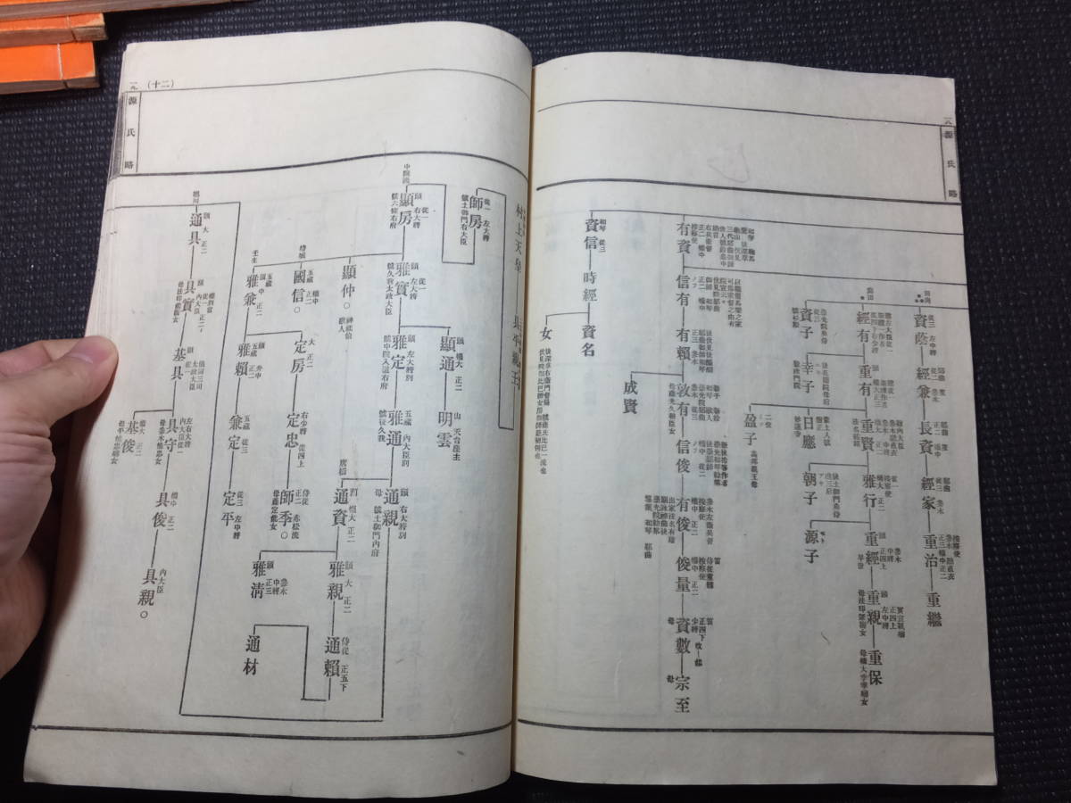 天皇源氏平氏藤原氏他諸家大系図!尊卑分脈12冊! 検 天皇源氏平氏藤原氏他諸家大系図!尊卑分脈12冊! 検