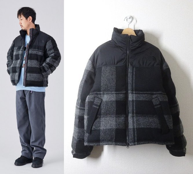 the north face ハリスツイード ヌプシジャケット-