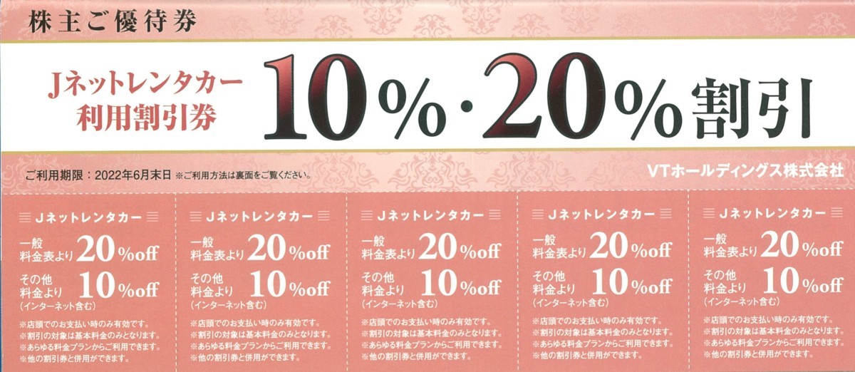 ▲A　VTホールディングス 株主優待券（キーパーLABO20％割引など 未使用1冊）　2022.6.末日迄　普通郵便無料　keeper技研_画像5