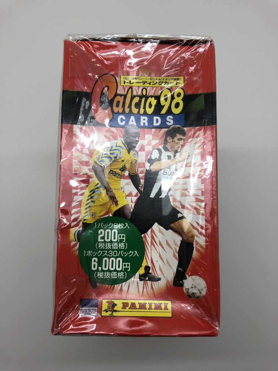 未開封 Calcio98 PANINI パニーニ セリエA トレーディングカード 全127種_画像4