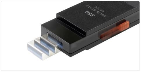 【未開封品】USB3.2 SSD 1TB　バッファロー　SSD-PUT1.0U3BC/N TV録画やPS4にも対応