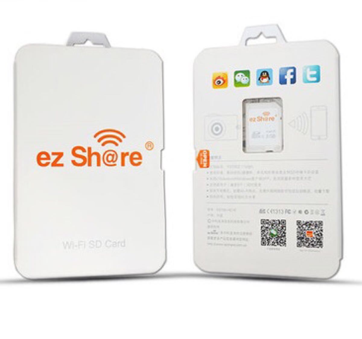 C046 最新4世代 ezShare 32G WiFi SDカード