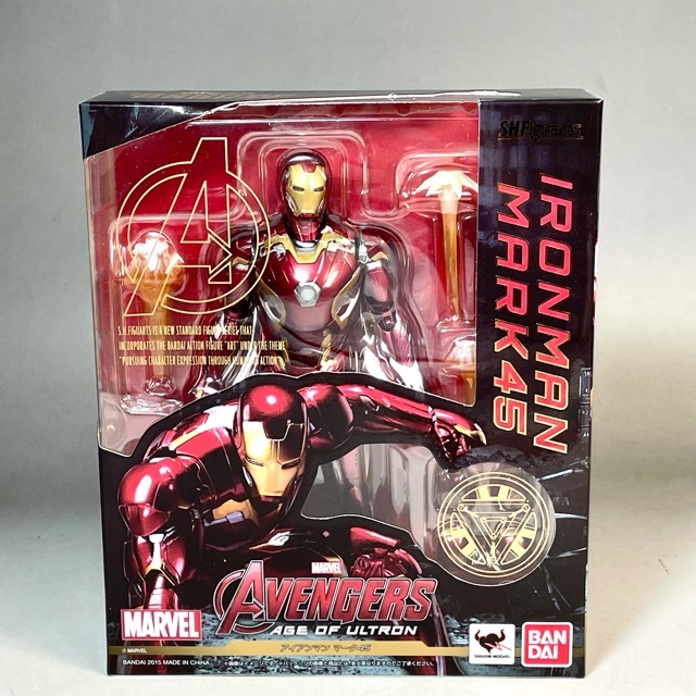 未開封品 S.H.Figuarts フィギュアーツ アイアンマン マーク45 「アベンジャーズ/エイジ・オブ・ウルトロン」K5135_画像1