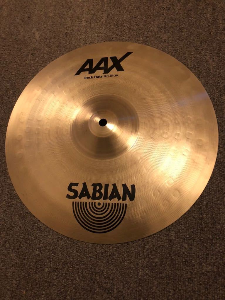 未使用品】【未使用品】SABIAN AAX Medium Hats 14インチ 器材