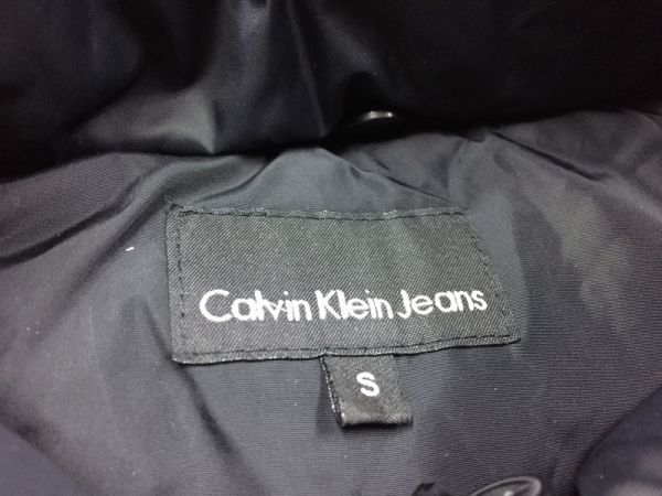 カルバンクライン ジーンズ Calvin Klein Jeans アメカジ Y2K 古着 00'S ハイネック 中綿ジャケット レディース