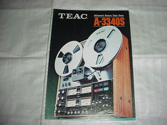  Showa era 49 year 3 month TEAC A-3340S catalog 
