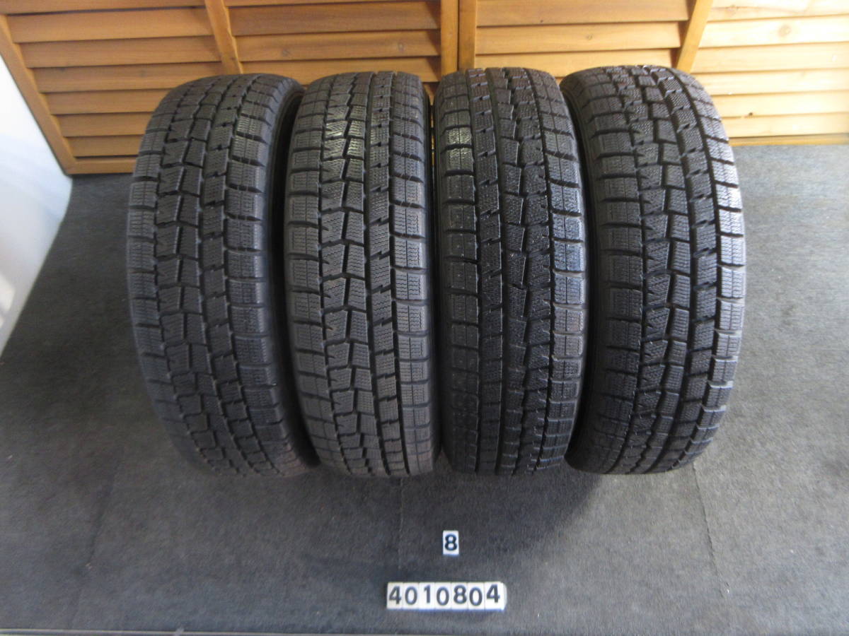 Y4468-12 ②★バリ山★2018年製★冬★165/65R15 81Q DUNLOP WINTER MAXX WM01 4本セット★ソリオ タフト_画像1