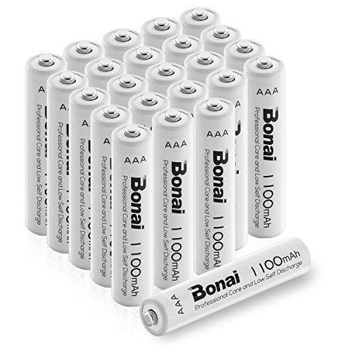 送料無料★Bonai 単4形 充電池 充電式ニッケル水素電池 24個パック PSE/CEマーキング取得 UL認証済み_画像2
