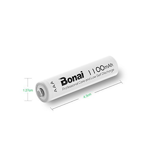 送料無料★Bonai 単4形 充電池 充電式ニッケル水素電池 24個パック PSE/CEマーキング取得 UL認証済み_画像3