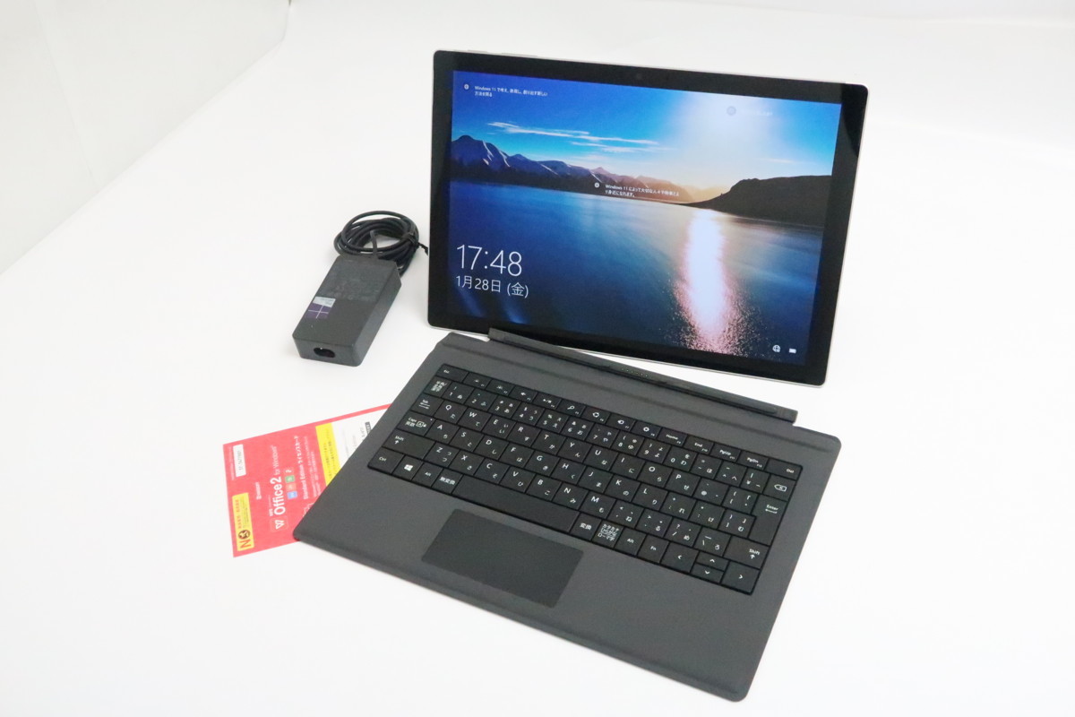 01-2806】Office付き タブレット Microsoft Surface Pro5 1796 第7世代