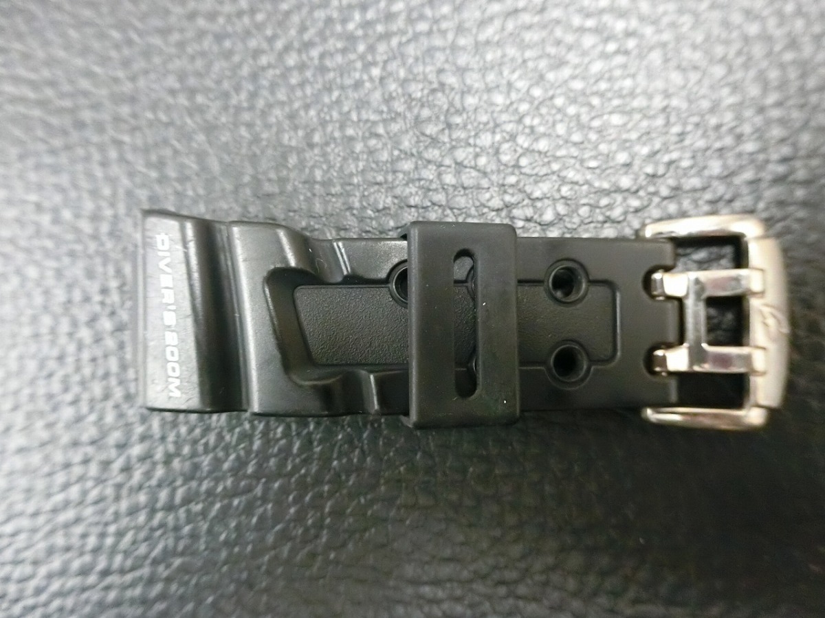  used Casio CASIOji- shock G-SHOCK DW-9900 Frogman FROGMAN original band belt model : 500 F1 F2 width : 16/27mm control No.19530