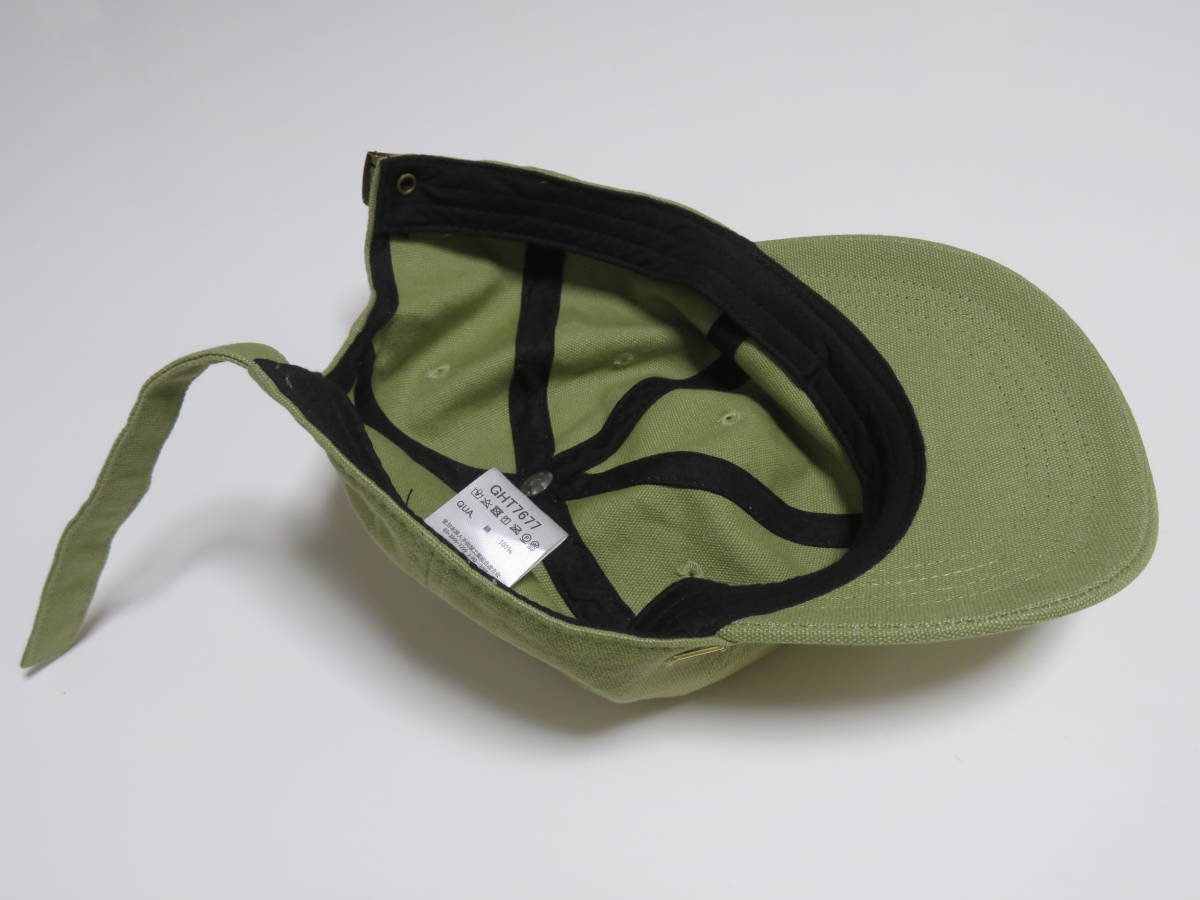 【送料無料】モスグリーン系色 GHT7677 綿100％ シンプルデザイン メンズ レディース スポーツキャップ ハット 帽子 1個の画像7