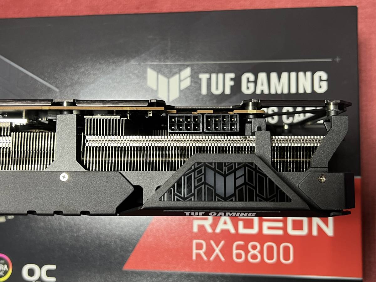 美品】ASUS TUF GAMING Radeon RX 6800 グラフィックボード TUF-RX6800
