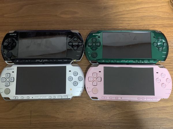 SONY PSP 本体4台セットPSP-3000 ジャンクPlayStation Portable まとめ