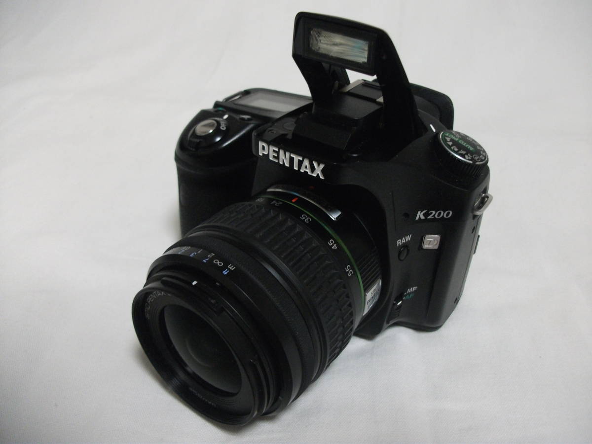 ヤフオク! - ペンタックス PENTAX K200D 18-55mm 標準 レンズ...