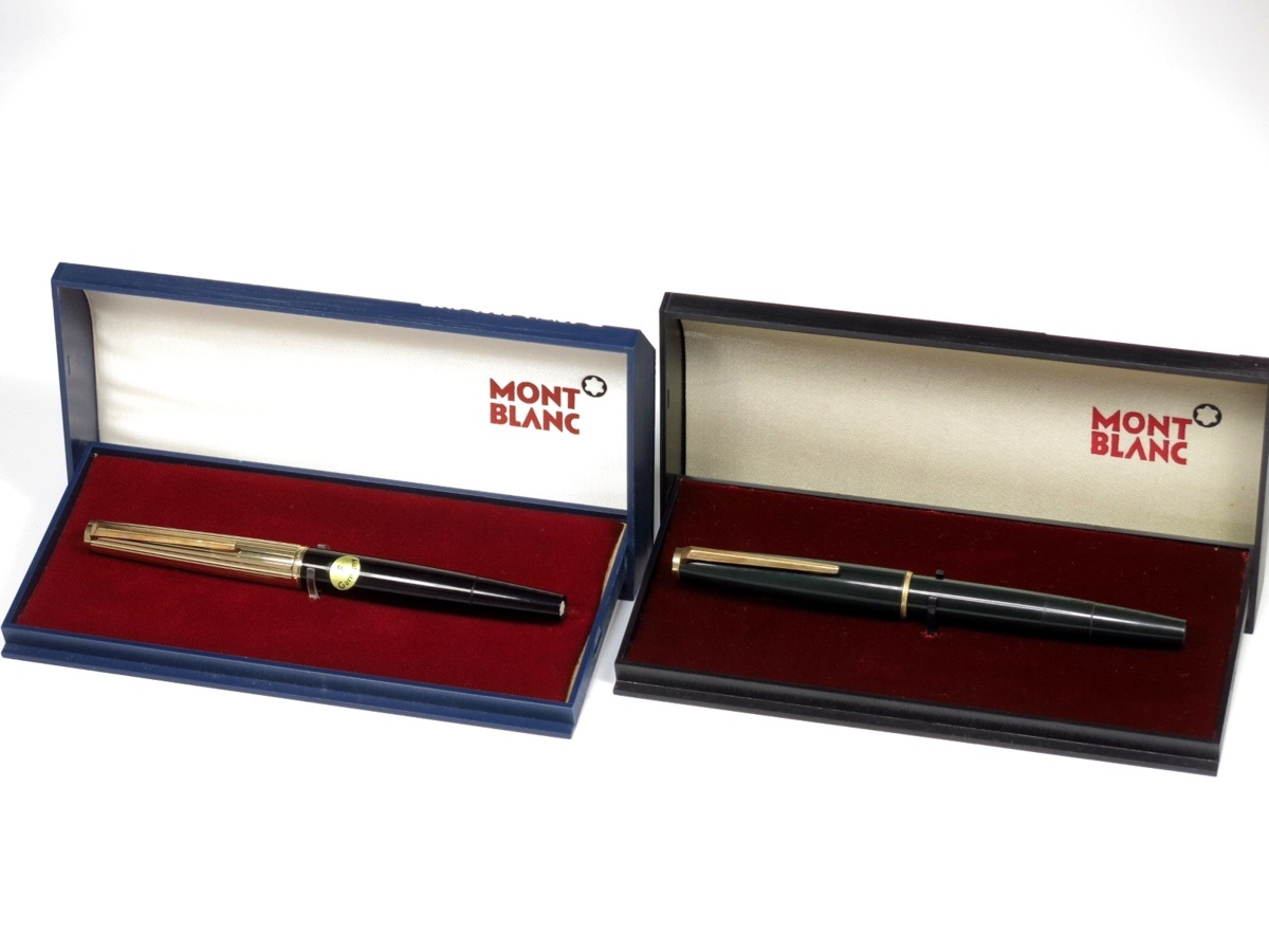 MONTBLANC モンブラン 万年筆 2本まとめて 227 320 ペン先585 ケース