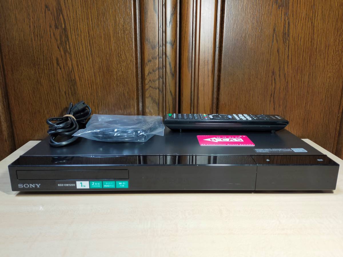 好評 ☆中古動作品!SONY ブルーレイレコーダー BDZ-EW1200 ブルーレイ
