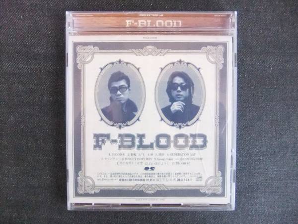CDアルバム-4　　　F-BLOOD　　　エフブラッド_画像1