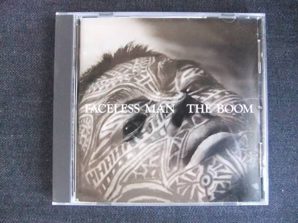 CDアルバム-4　　　THE BOOM　FACELESS MAN　ザ・ブーム　帯付_画像1