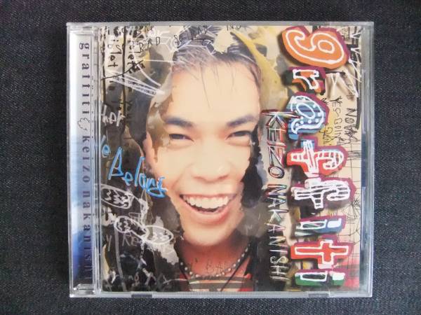 CDアルバム-4　　中西圭三　　graffiti　　　シンガーソングライター_画像1