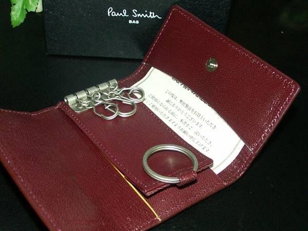 *792* new goods regular goods Paul Smith color flash key case 