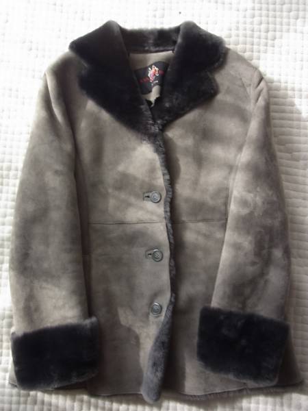  prompt decision /2 RANERS top class real mouton design coat 9 size /2