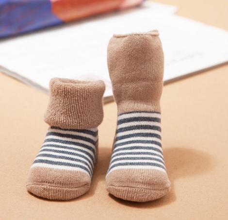  детские носки 4 -цветный набор 6~12. месяц (S) оттенок голубого 