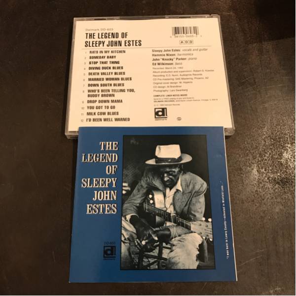 SLEEPY JOHN ESTES CD THE LEGEND OF_画像1