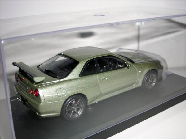 1/43　日産　スカイライン　Ｒ３４　ＧＴ－Ｒ　Mスペ　ニュル_画像2