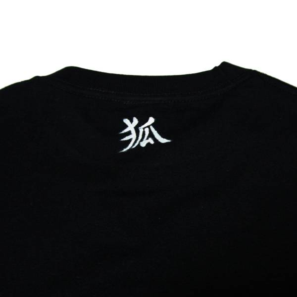  men's T-shirt M size black hand . hand autograph T-shirt black hand made hand .. T-shirt Chinese character 