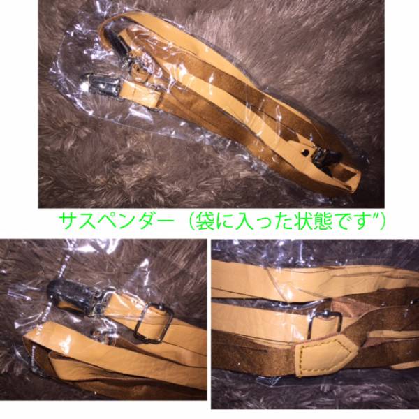 新品・即決★one after another NICE CLAUP 2way コーデュロイ パンツ サスペンダー付き M★ナイスクラップ_画像3