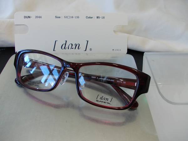 ドゥアン 超かっこいい眼鏡フレーム DUN-2044-WN-18 お洒落_画像1