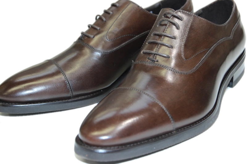  не использовался CALZOLERIA TOSCANA (karutsore задний tos Carna ) распорка chip кожа обувь / 42 / внутри перо / бизнес / кожа обувь 