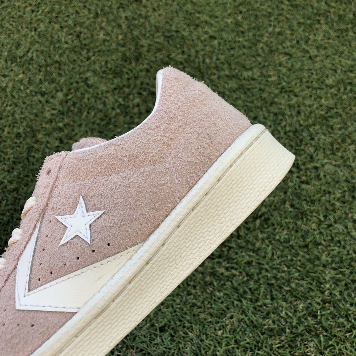 美品23 converse PRO LEATHER SU OX プロレザー スエード オックス C407_画像7