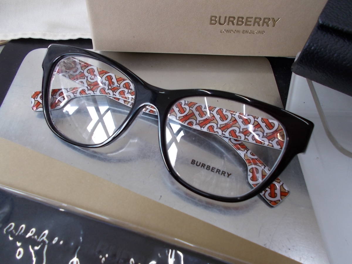 バーバリー BURBERRY 眼鏡フレームB2301F-3822 お洒落 TB(トーマス・バーバリー)コレクション