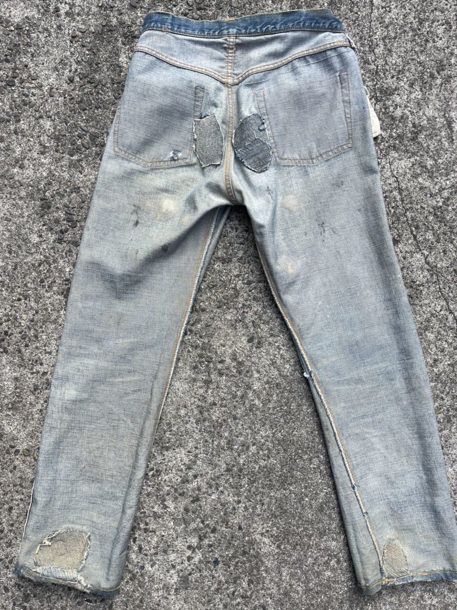 60年代 Vintage Levi's 501 ビッグE 足長R ボタン裏16 Vステッチ