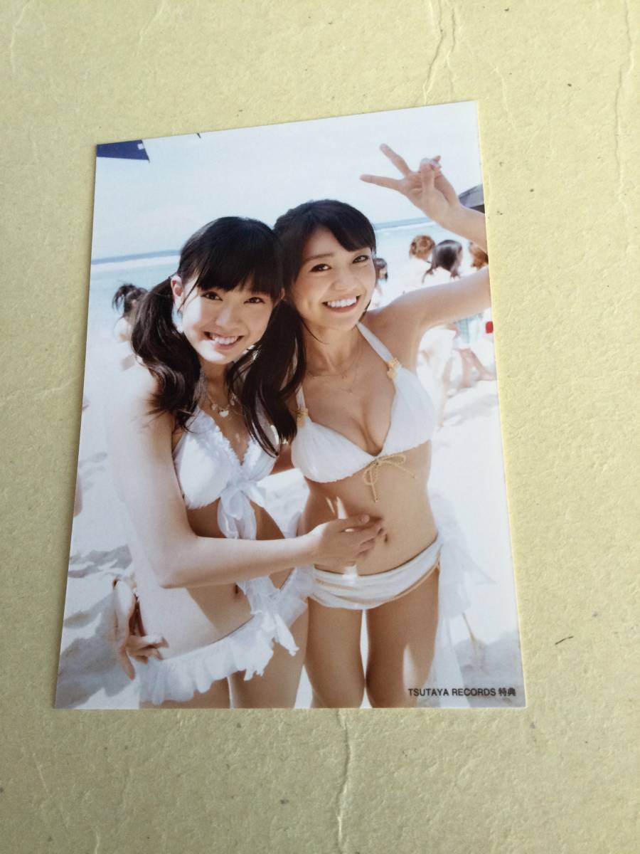 AKB48 真夏のSounds good！ 店舗特典写真　渡辺美優紀／大島優子　水着 他にも出品中 説明文必読 NMB48 _画像1