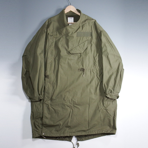 極美品 20aw visvim CHAMDO FISHTAIL PARKA (C/NY) OLIVE 1의 極美品 20aw visvim CHAMDO FISHTAIL PARKA (C/NY) OLIVE 1의