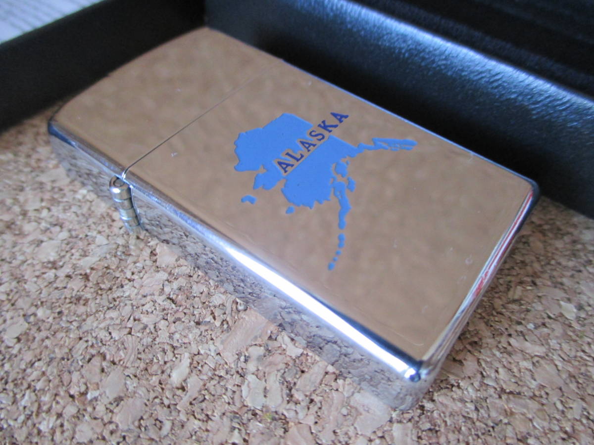 当店限定販売】 ZIPPO 『ALASKA MAP アラスカ州 地図 アメリカ飛地